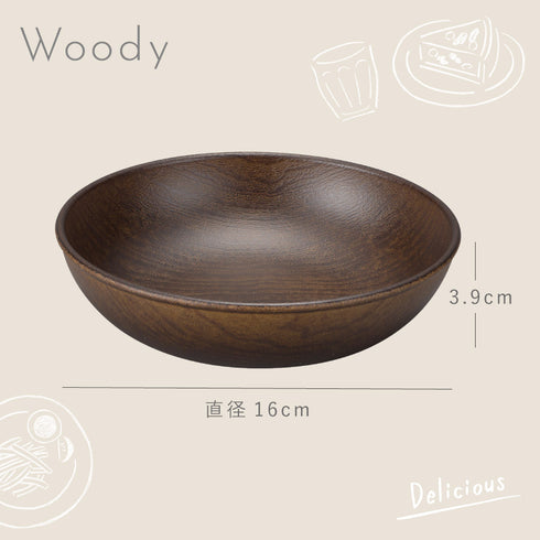 woody ラウンドプレート S.|s6